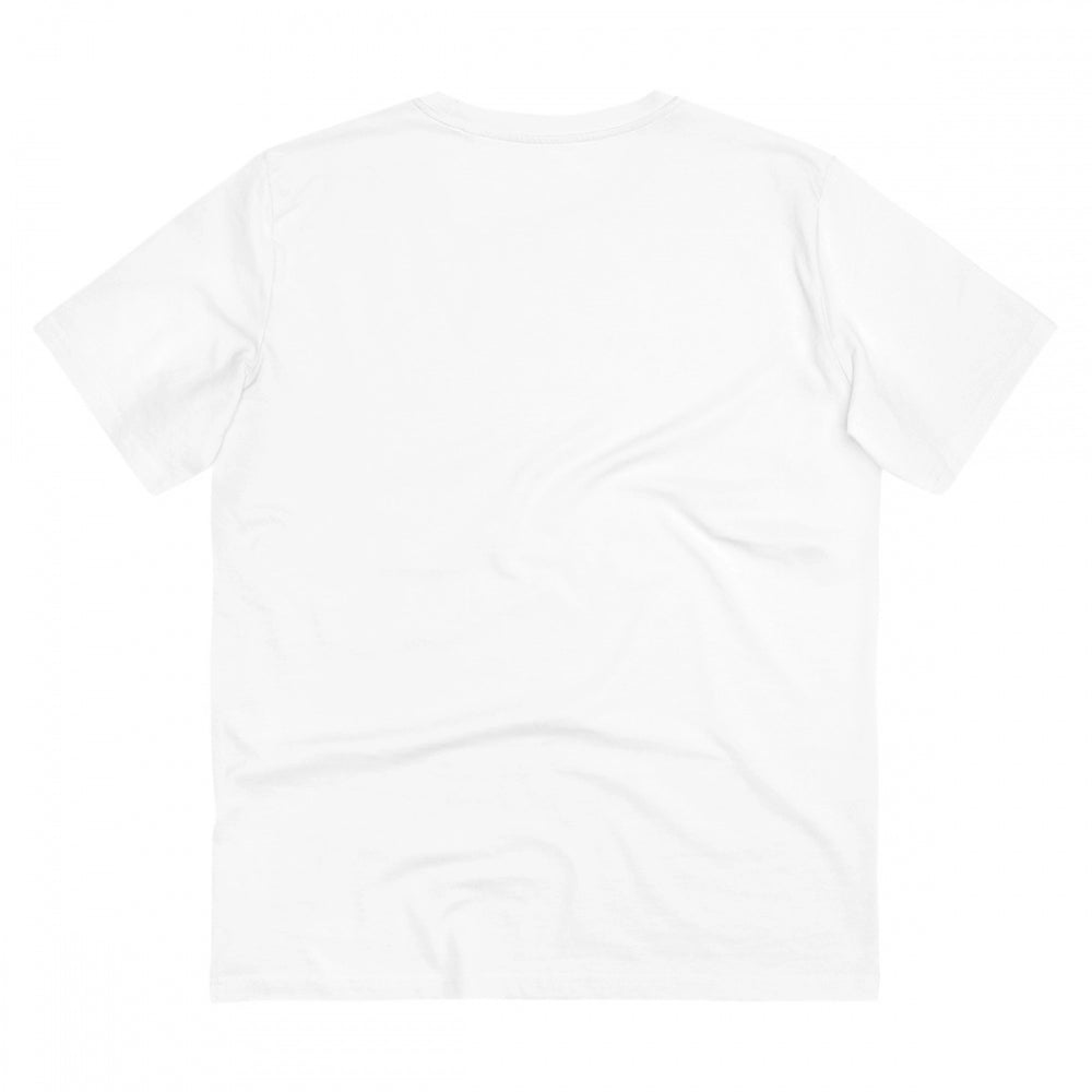 Generic Men's PC Cotton Cricket Design Printed T Shirt (Color: White, Thread Count: 180GSM)