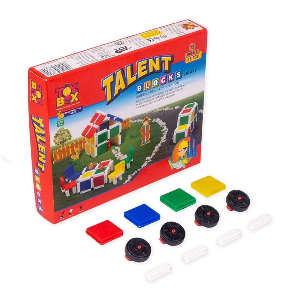 66_Pcs Set Talent Small Block | Plastic | Educational Toys | 3+ Years