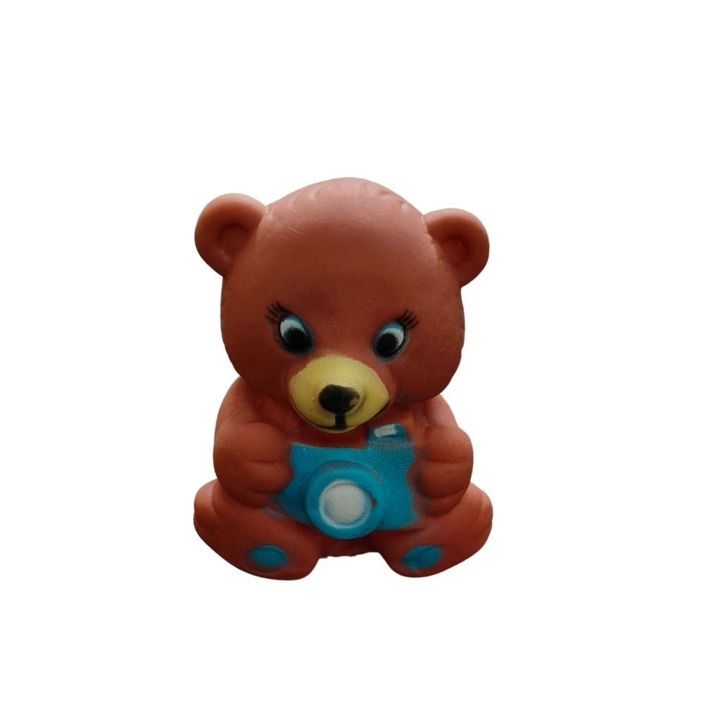 Lamp-Kitten-Duck-Bear Mixed Chu Chu Toys | Rubber | Toys | 6+ Months