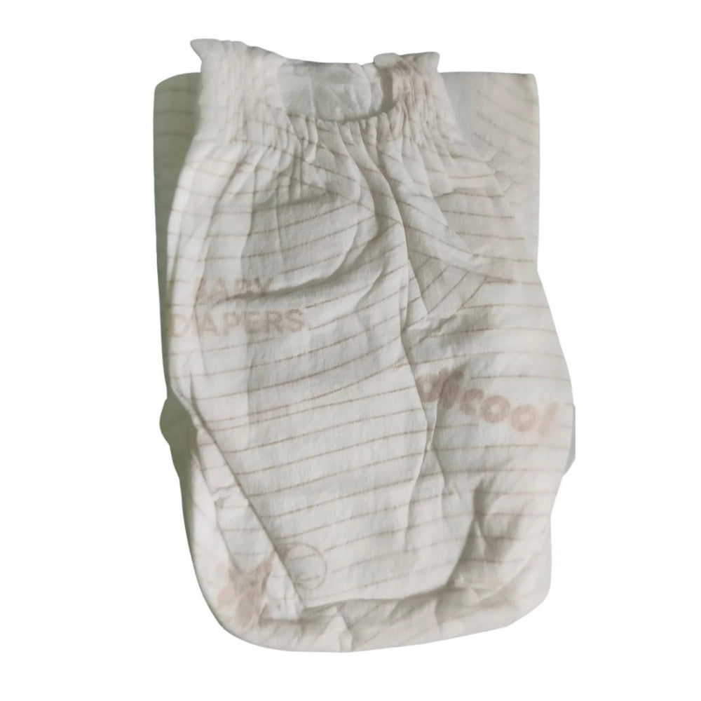 Generic Pack of_10 Pcs Cotton Baby Diapers (White)