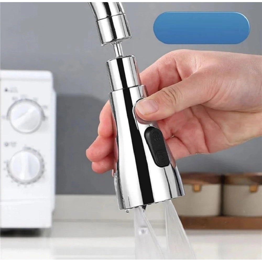 Generic 360 Degree Movable Faucet (Silver)