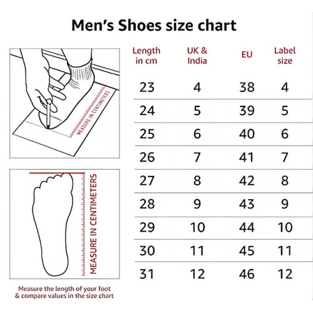 Generic Men's Casual Faux Leather Solid Lace-Up Formal Shoes (Black)