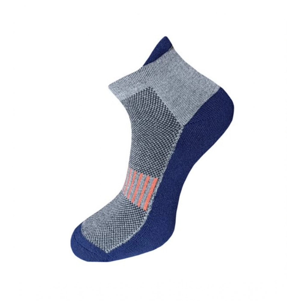 Generic 3_Pair Set Unisex Casual Cotton Printed Ankle Length Socks (Multicolor)
