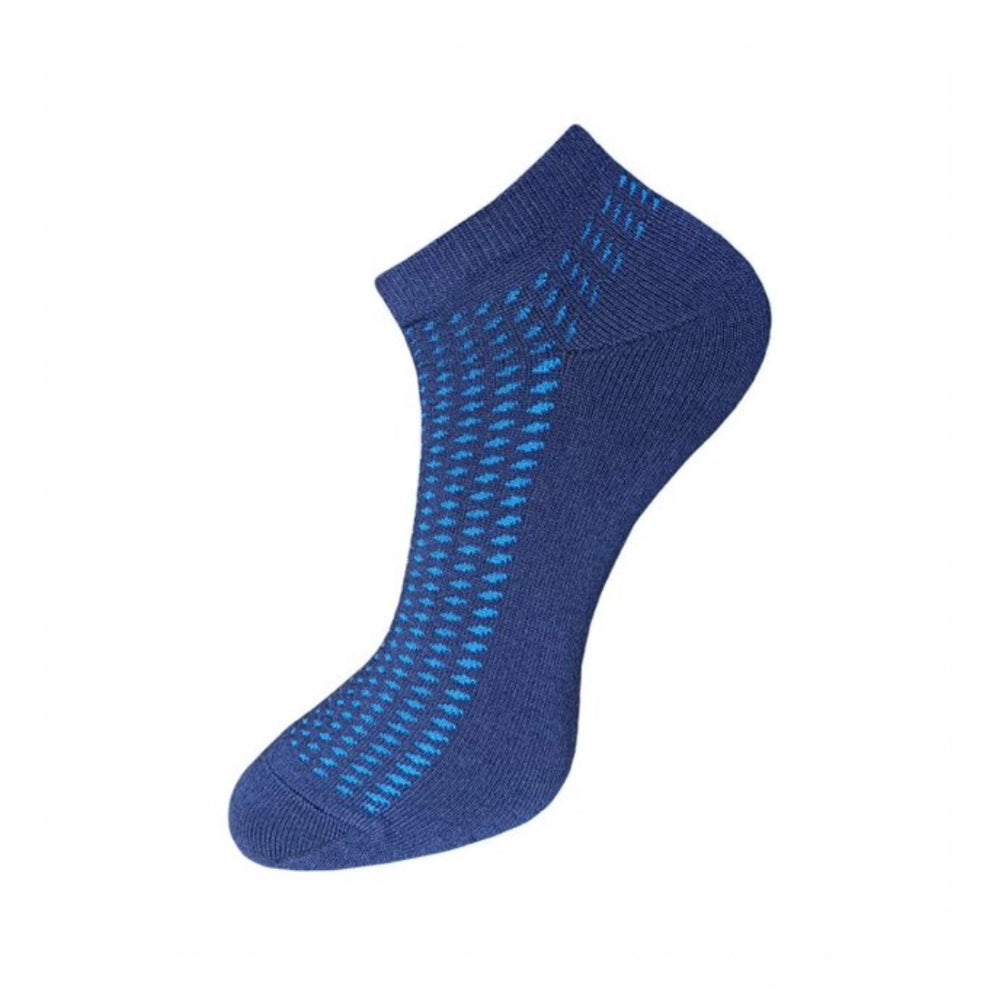 Generic 3_Pair Set Unisex Casual Cotton Printed Ankle Length Socks (Multicolor)