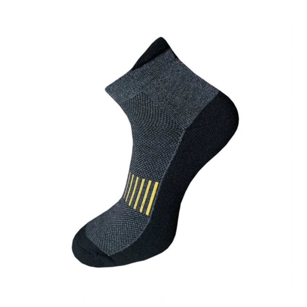 Generic 3_Pair Set Unisex Casual Cotton Printed Ankle Length Socks (Multicolor)