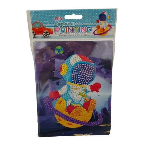 Pack Of_2 Diamond Painting Kit - Space Man |   Cardboard  |   Stationery | 2+ Years