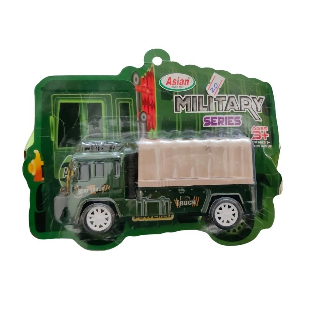 Sitting Military Truck |   Plastic  |   Toys| 1+ Years