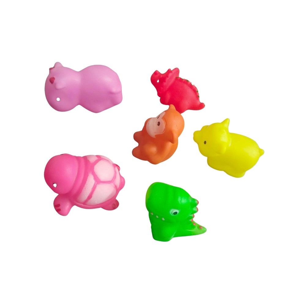 Small Size Animal Chu Chu Toys |   Rubber  |   Toys| 6+ Months