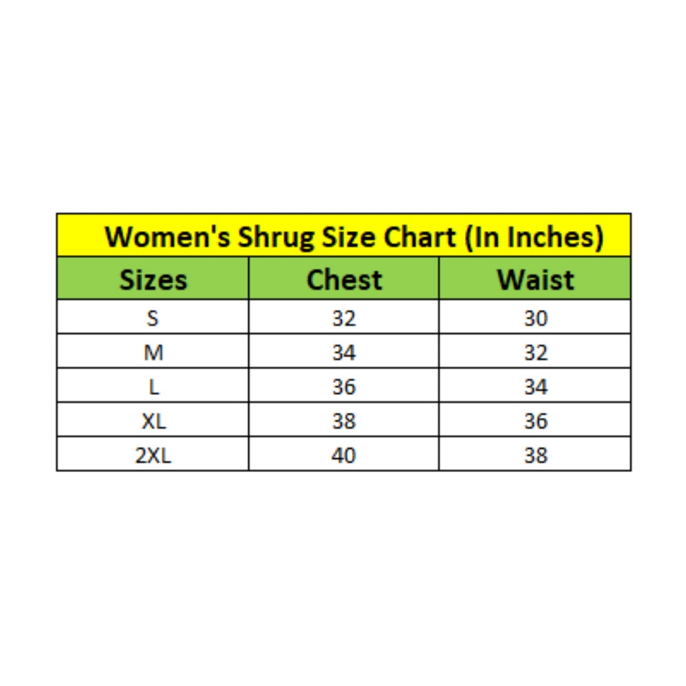 Generic Women's Denim Solid 3-4th Sleeves Shrug (Blue)