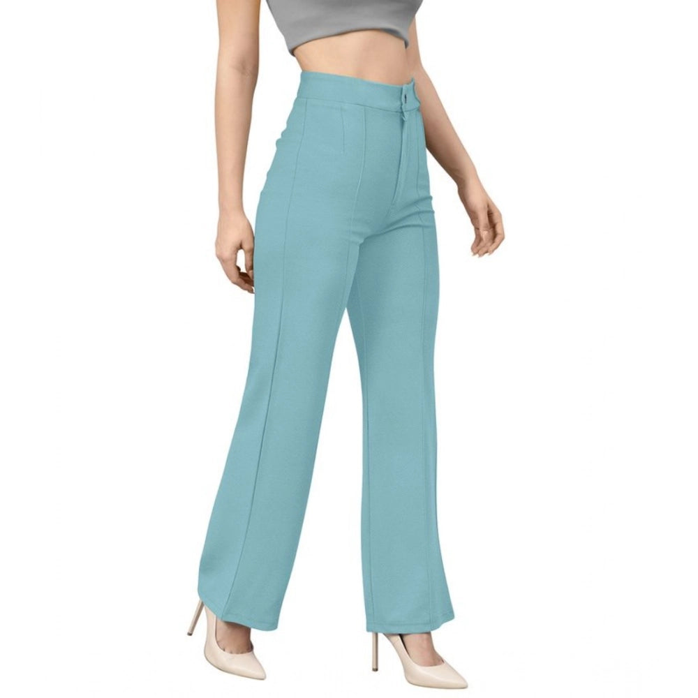 Generic Women's Polyester Cow Pattern Pant (Pista)