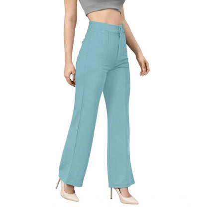 Generic Women's Polyester Cow Pattern Pant (Pista)