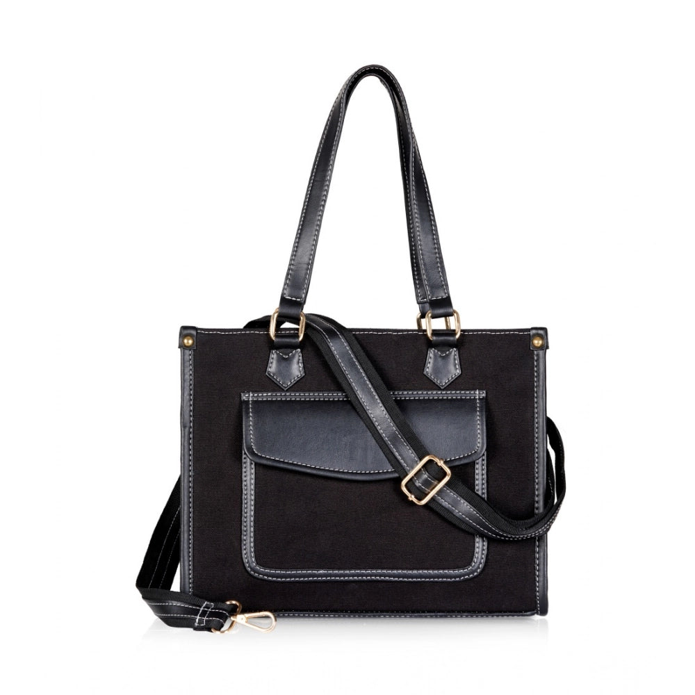 Women’s Faux Leather Structured Handbag – Elegant Everyday Carry