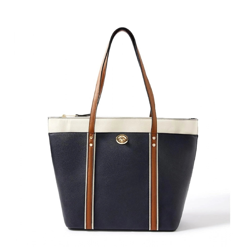 Women’s Faux Leather Structured Handbag – Elegant Everyday Carry