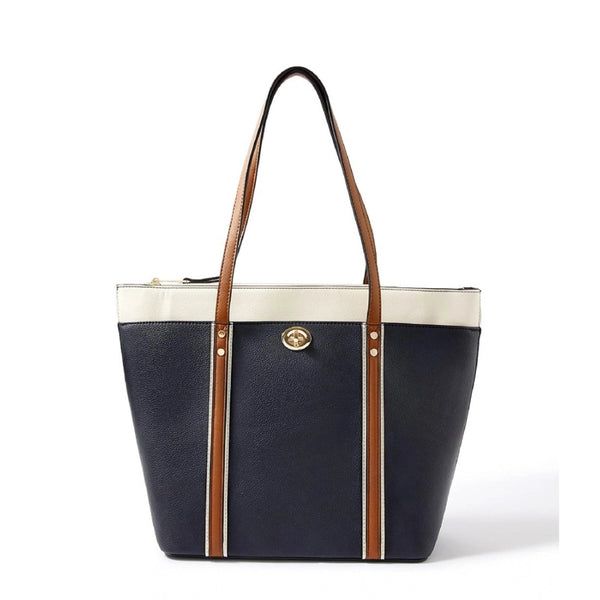 Women’s Faux Leather Structured Handbag – Elegant Everyday Carry