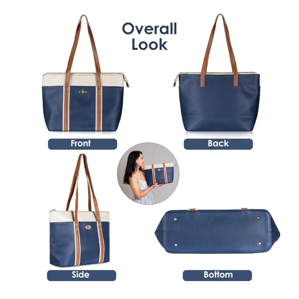 Women’s Faux Leather Structured Handbag – Elegant Everyday Carry
