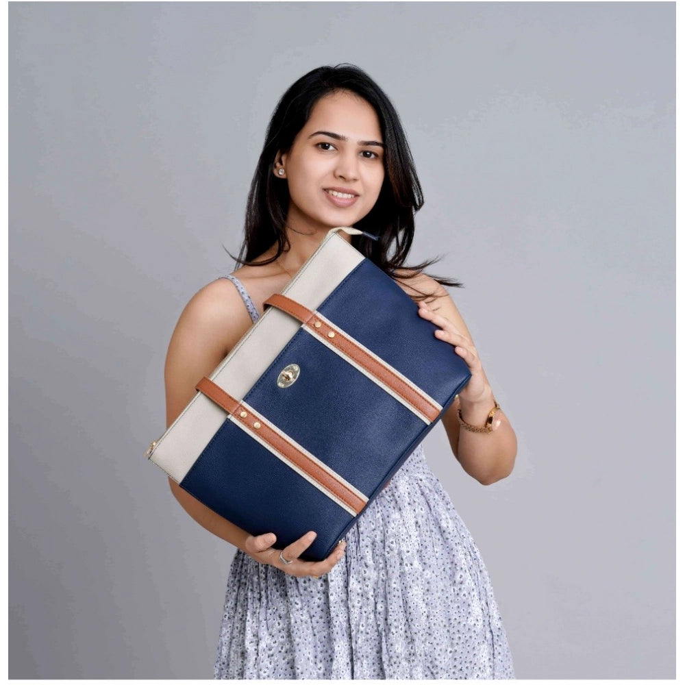 Women’s Faux Leather Structured Handbag – Elegant Everyday Carry