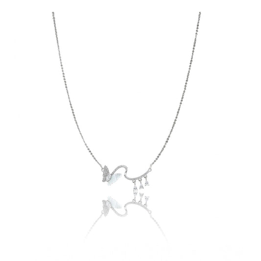 Generic Women's Stainless Steel Imported Stanless Steel Pendent Chain (Silver Plated)