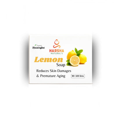 Generic Pack Of_2 Harsha Naturals - Lemon Soap (100GM)