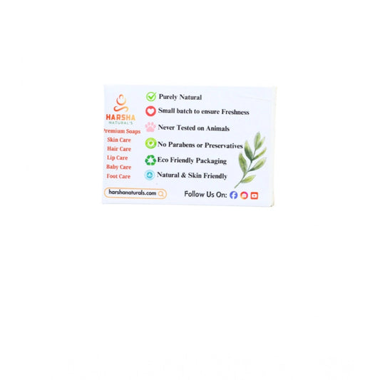 Generic Pack Of_2 Harsha Naturals - Multani Mitti Soap (100GM)