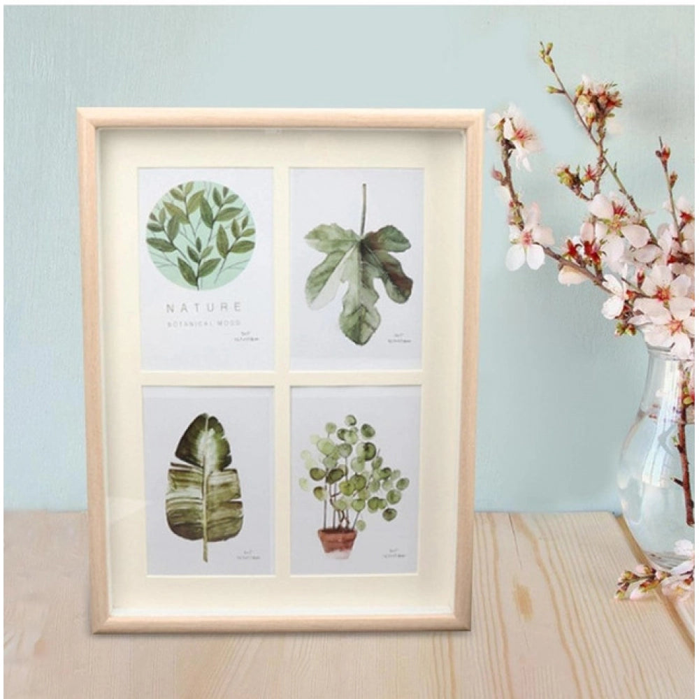 Generic Acrylic Four Collage In One Frame To Add Any Images (Multicolor)