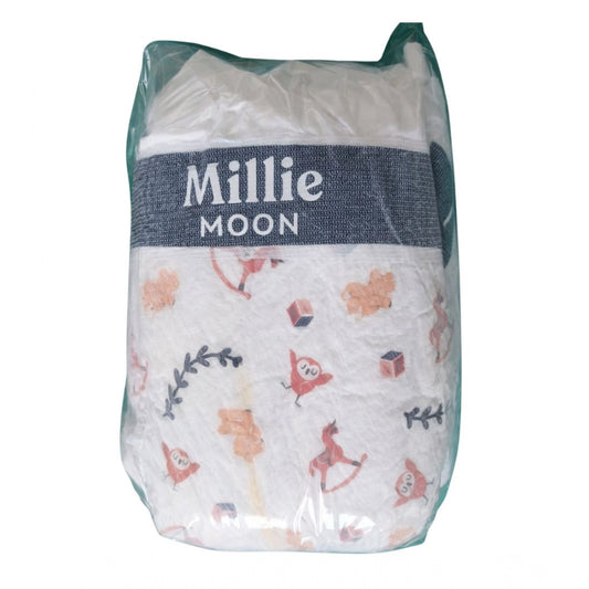 Generic Pack of_10 Pcs Cotton Baby Diapers (White)