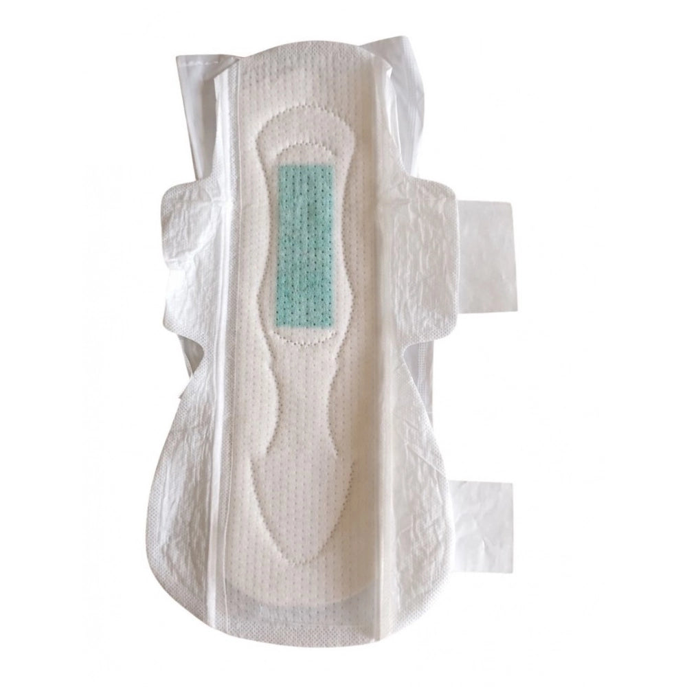 Generic Pack of_8 Pcs Cotton 240mm Sanitary Napkin (White)