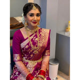 Magenta and pink