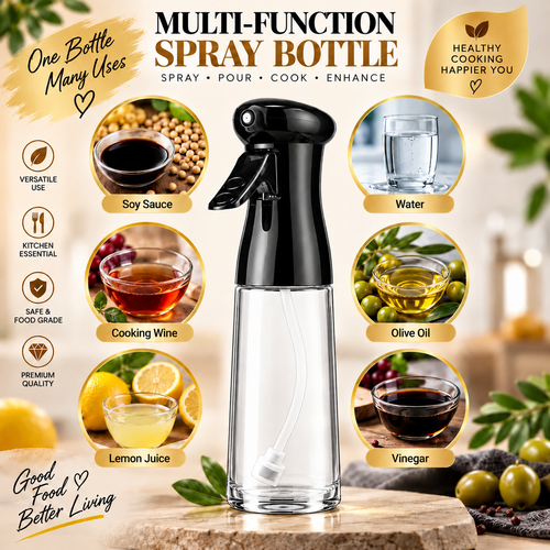 250ml Multiple Function Oil Spray Bottle – Fine Mist Sprayer