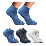 Navy Blue, Black, Off White