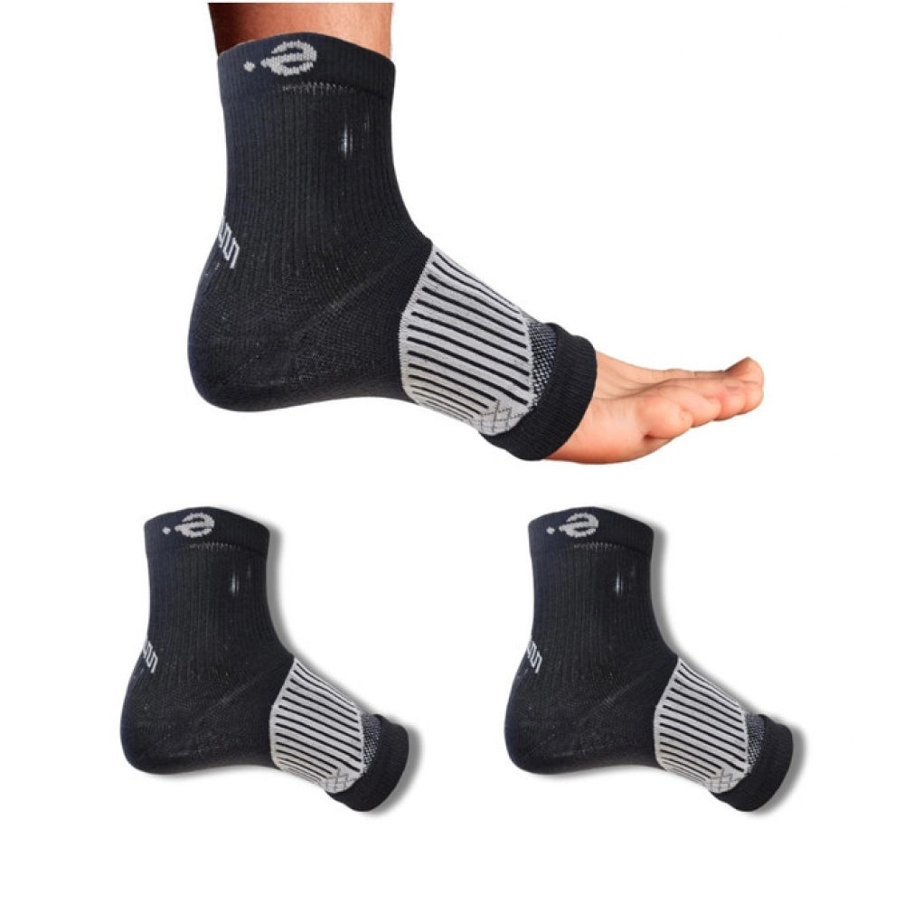 Generic 3_Pair Set Unisex Casual Cotton Printed Ankle Length Support Socks (Multicolor)