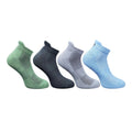 Generic 4_Pair Set Unisex Casual Bamboo Cotton Printed Ankle Length Socks (Multicolor)