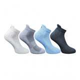 Off White, Dark Grey, Sky Blue, Black