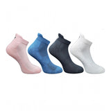 Light Peach, Navy Blue, Black, Off White.