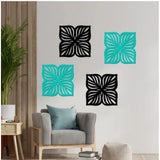 Black & Teal