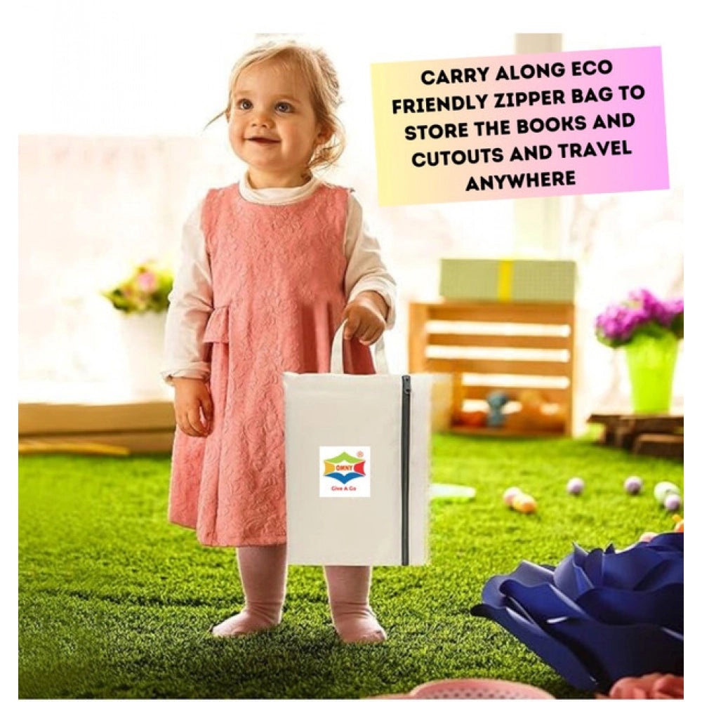 Generic Montessori Busy Book Benefits– Complete Early Learning Activity Book (2–4 Years, Multicolor)