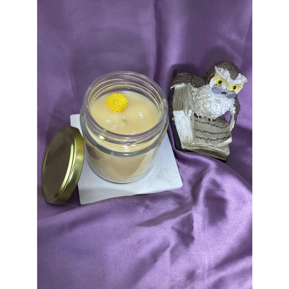 Generic Pack Of_2 Soy Wax And Bees Wax Blend Candles Liquid Volume 130