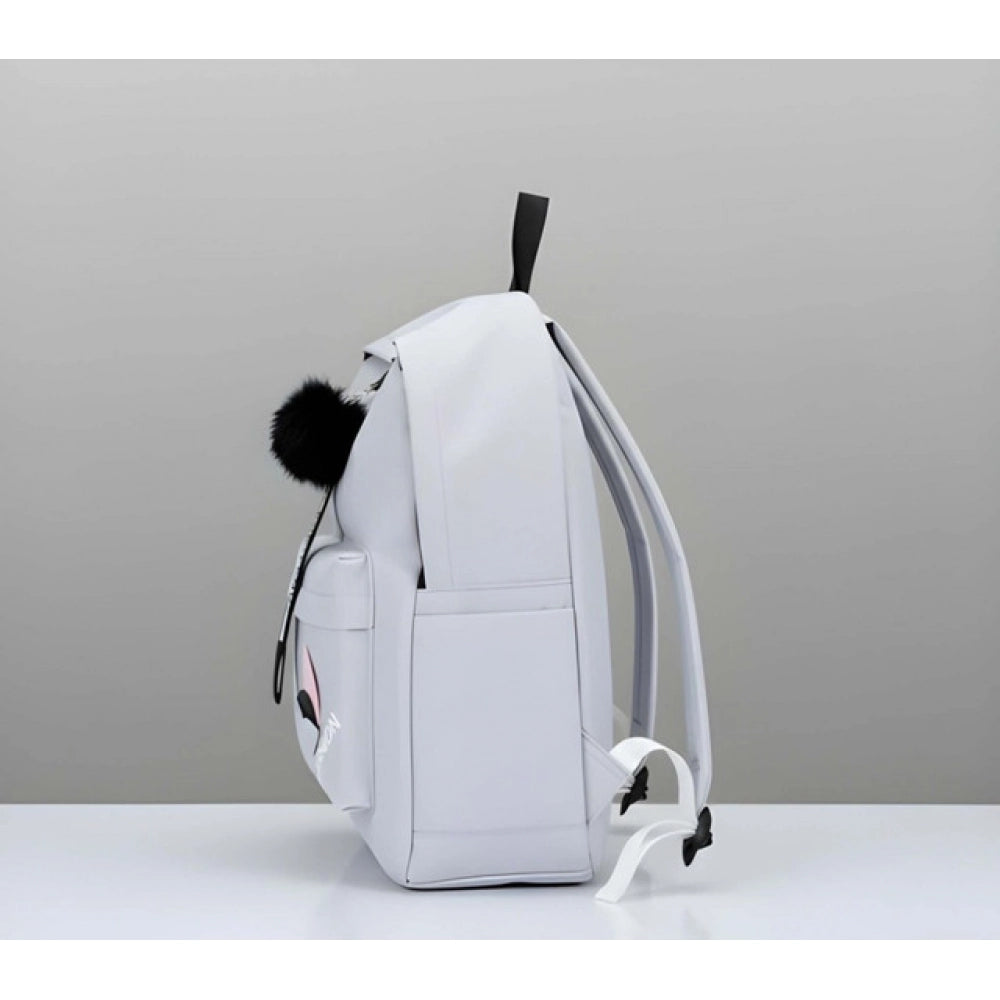 Urban Everyday Leather Backpack – Multi-Colour Zipper Backpack
