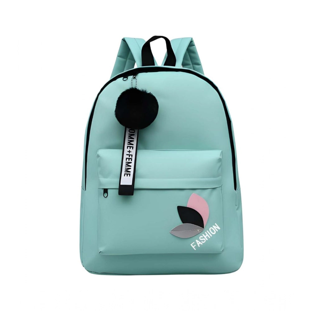 Urban Everyday Leather Backpack – Multi-Colour Zipper Backpack