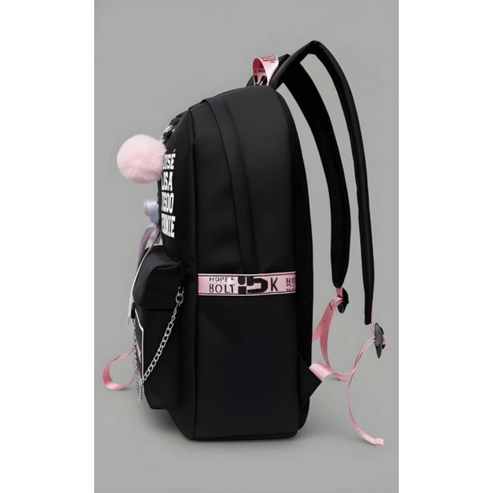 Urban Everyday Leather Backpack – Multi-Colour Zipper Backpack