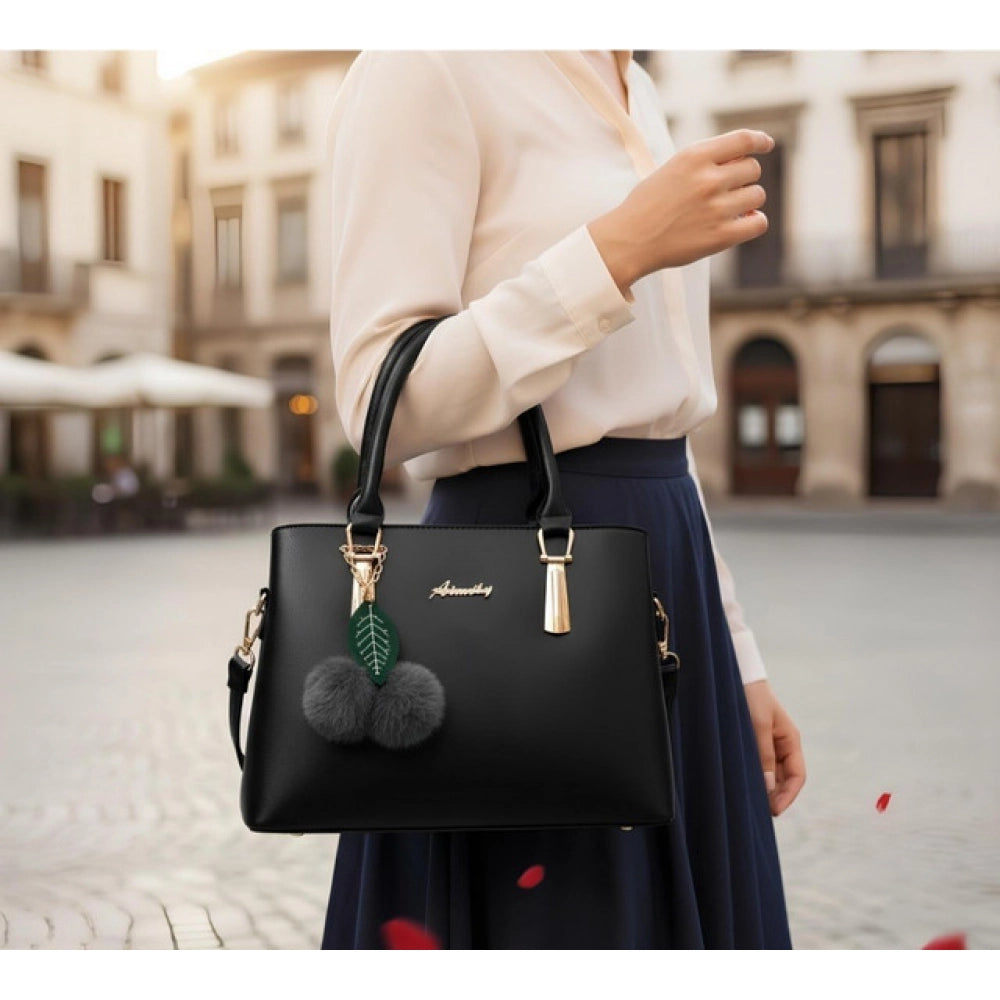 Everyday Chic Women’s PU Leather Handbag – Multi-Colour Collection
