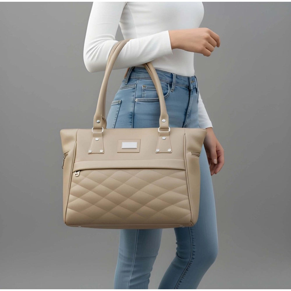 Women’s Multicolour PU Leather Shoulder Handbag – Stylish Zipper Tote Bag