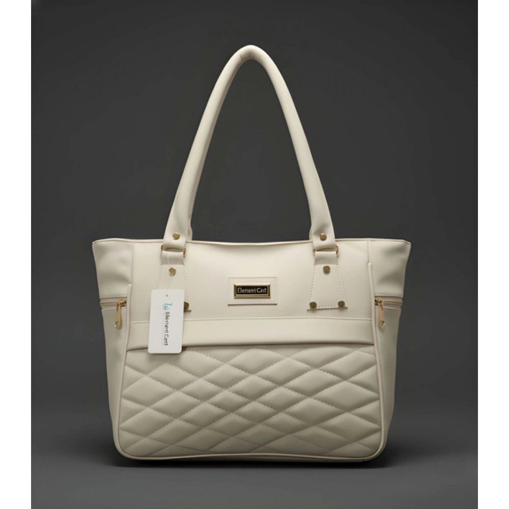 Women’s Multicolour PU Leather Shoulder Handbag – Stylish Zipper Tote Bag