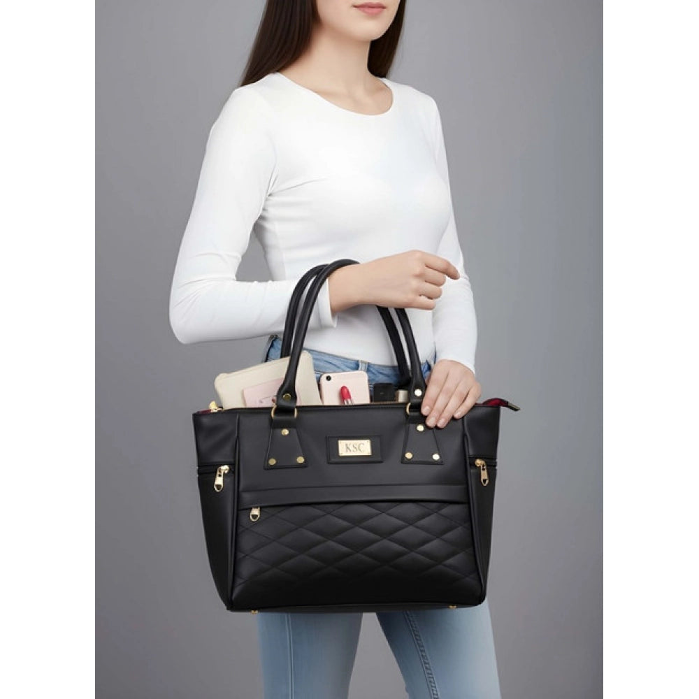 Women’s Multicolour PU Leather Shoulder Handbag – Stylish Zipper Tote Bag