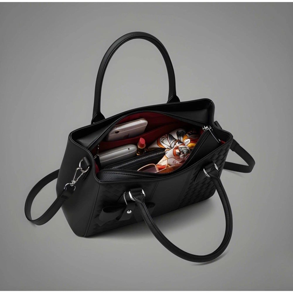 Aurora Women’s Textured PU Leather Handbag – Multi-Colour Collection