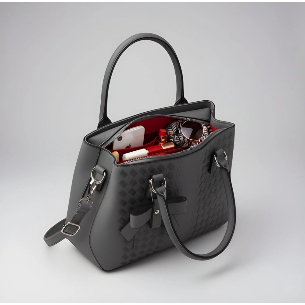 Aurora Women’s Textured PU Leather Handbag – Multi-Colour Collection