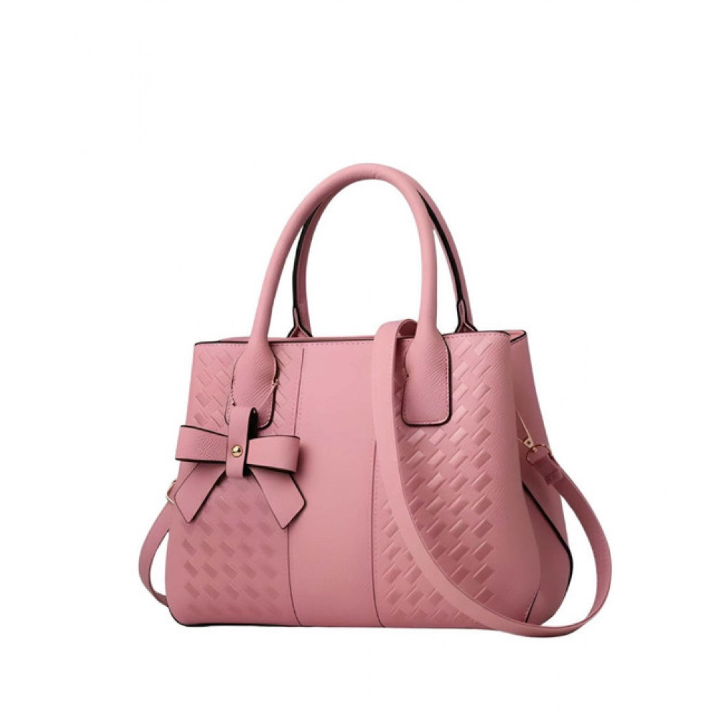 Aurora Women’s Textured PU Leather Handbag – Multi-Colour Collection