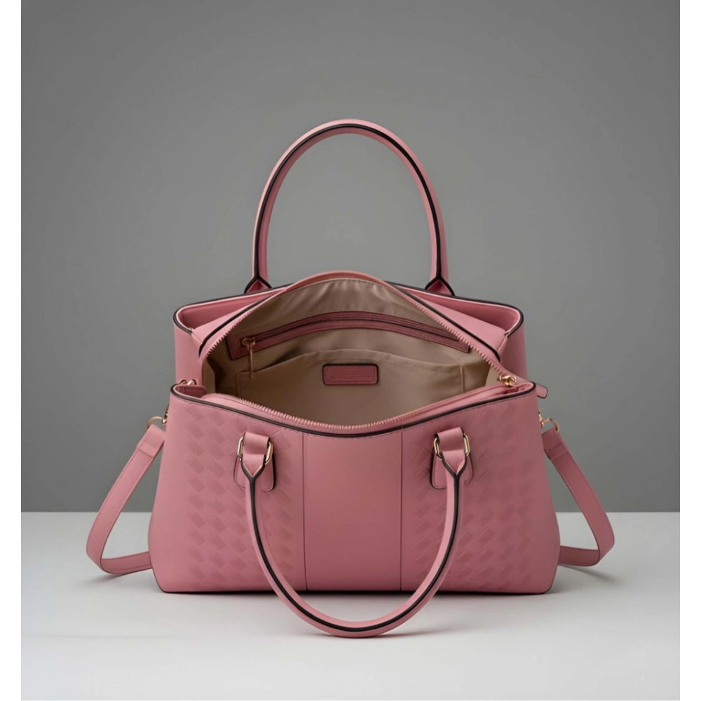Aurora Women’s Textured PU Leather Handbag – Multi-Colour Collection