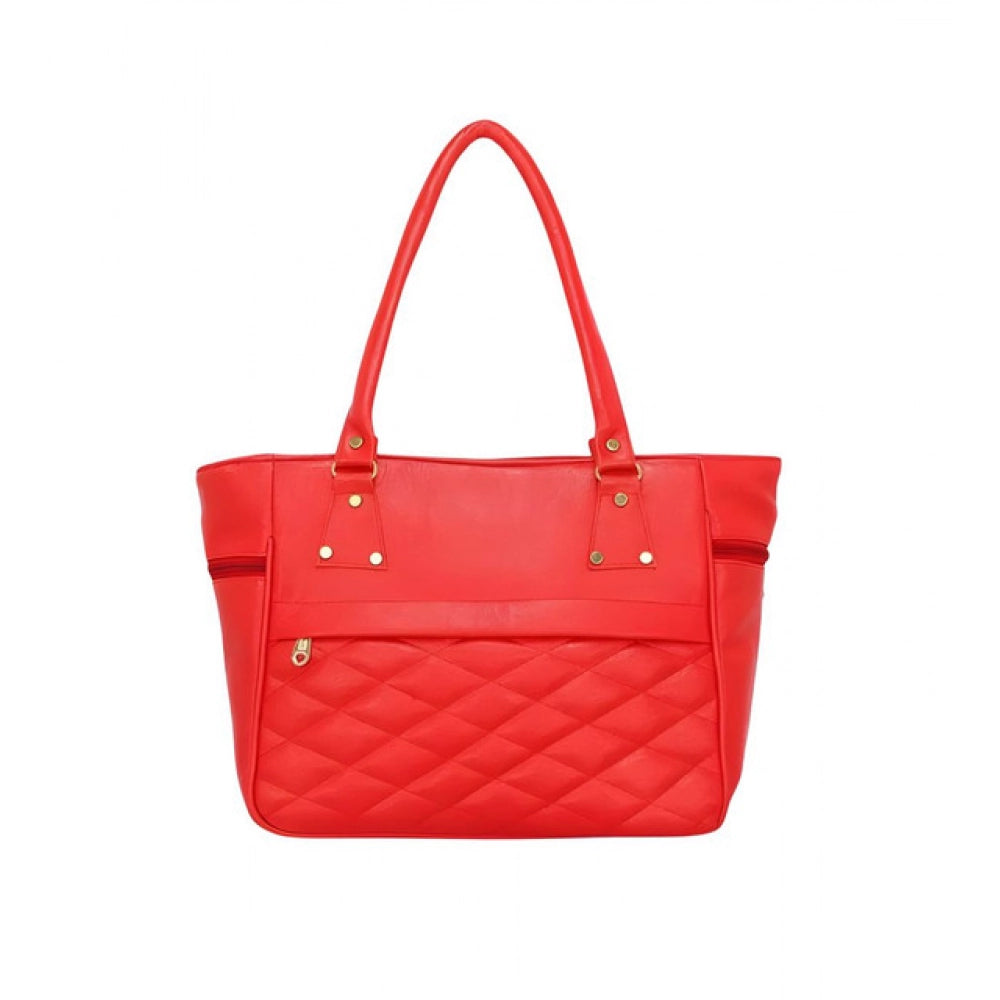 Women’s Multicolour PU Leather Shoulder Handbag – Stylish Zipper Tote Bag