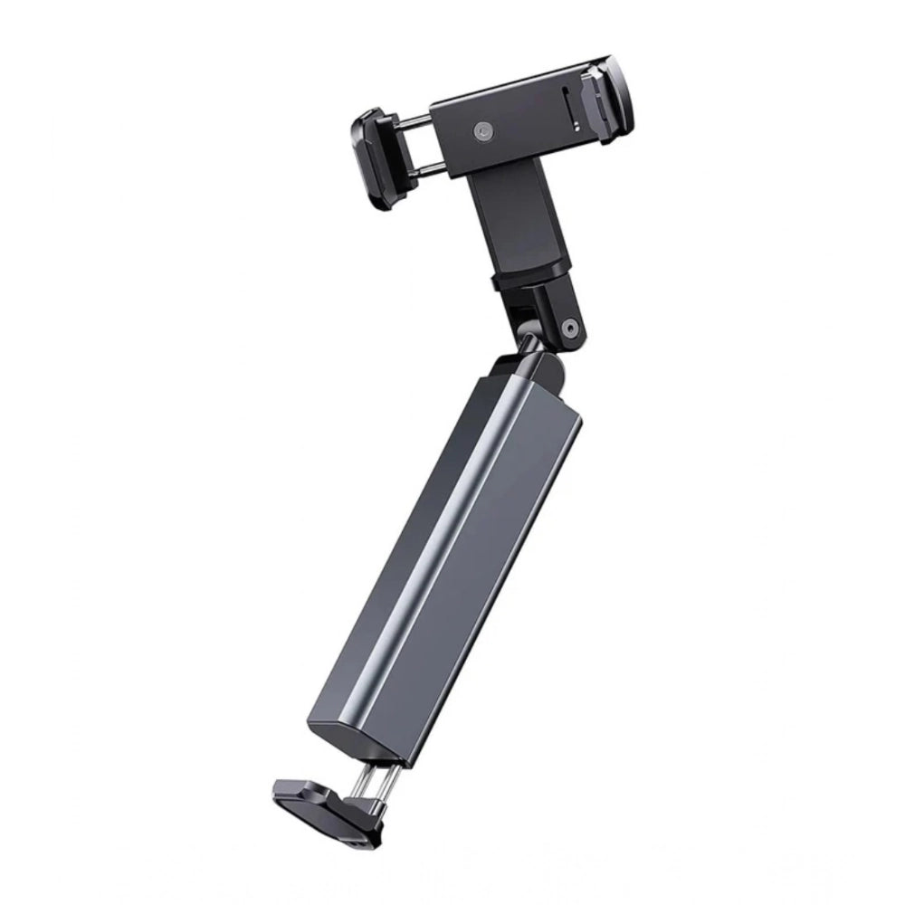 Generic Aluminum-Plastic Solid Bluetooth Selfie Stick and Travel Tripod Stand (Silver-Black)