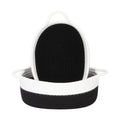 Generic Cotton Black White 2 Pcs Storage Basket For Clothes (Black-White)